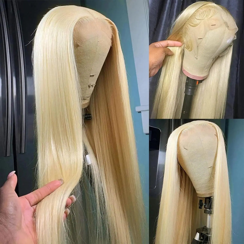 613 Bone Straight Lace Frontal