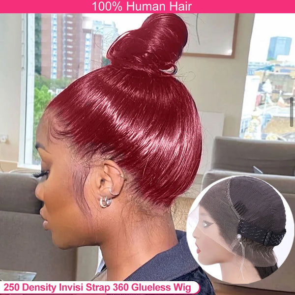 220% Density Deep Wave Frontal Wig